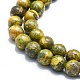 Brins de perles de réalgar naturel G-K245-A06-02-3