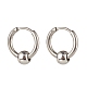 304 Stainless Steel Huggie Hoop Earrings EJEW-JE04555-01-1