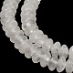Natürlichem Quarz-Kristall-Perlen Stränge G-Z030-A28-01-4
