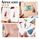CRASPIRE People Stickers 240pcs Fashion Stickers Retro Ladies Dress Scrapbook Decal Scrapbooking Supplies Kit for Journal Dairy Planner Laptops Phone Case Water Bottle DIY Crafts STIC-CP0001-01-7