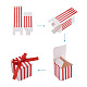 Magibeads 60 Sets 6 Farben quadratisch faltbare kreative Geschenkbox aus Papier CON-MB0001-06-4