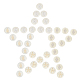 Ciondoli in conchiglia d'acqua dolce naturale sunnyclue SHEL-SC0001-05-1