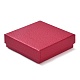Caja cuadrada de cartón para collares CBOX-Q038-02E-1