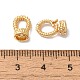 Латунь раз по сравнению с застежками KK-H483-04G-3