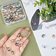 70 pièces 7 couleurs perles de verre&nbsp;GLAA-GA0001-43-3