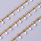 Main chaînes émail de perles CHC-P007-D12-3