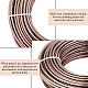 BENECREAT 82 Feet 9 Gauge(3mm) Jewelry Craft Wire Aluminum Wire Bendable Metal Sculpting Wire for Bonsai Trees AW-BC0003-16A-15-4