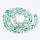 Chapelets de perles en pierre de lune synthétique G-S283-6mm-11A-2