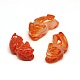 Dyed Natural Red Agate Pendants G-J205-19-1