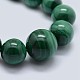 Natural Malachite Graduated Beaded Necklaces NJEW-F218-01A-2