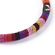 Веревка ткань этнические шнуры браслеты BJEW-JB04183-M-3