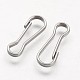 304 Stainless Steel Keychain Clasp Findings STAS-F041-45-2