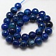 Natural Agate Round Beads Strand G-L084-12mm-02-3