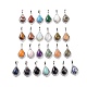 Natural & Synthetic Mixed Gemstone Pendants G-H283-04P-1