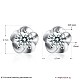 925 Sterling Silver Stud Earrings EJEW-BB20147-2