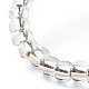 Anneaux de perles acryliques transparentes RJEW-TA00006-02-7