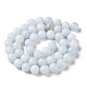 Brins de perles de célestite / célestine naturelles G-M414-A01-03-2