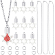 Sunnyclue набор для изготовления ожерелья из бутылки желаний своими руками GLAA-SC0001-83B-1