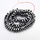 Electroplate Non-magnetic Synthetic Hematite Beads Strands G-J228-02-2