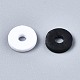 Chapelets de perle en pâte polymère manuel CLAY-R089-6mm-T02B-02-3