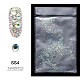 Accesorios de decoración de arte de uñas rhinestone de cristal espalda plana MRMJ-Q075-SS4-02-1