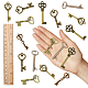 Набор для самостоятельного изготовления украшений в виде скелетного ключа для подарков DIY-SC0017-40-3