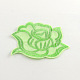 Blume Rose Serie Kostüm Zubehör EDV-Stickerei Tuch Eisen auf Flecken AJEW-Q097-M12-3