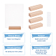 OLYCRAFT 4 Sets Acrylic Sheets with Wood Stand Wood Name Card Holder Wood Place Card Holders Beechwood Sign Holders with Blank Acrylic Plates 7.9x 5.9 Inch for Wedding Party Events Decoration AJEW-OC0002-72-5
