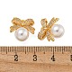 Латунные микро проложить кубического циркония подвески KK-U036-08G-3