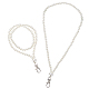 ABS Imitation Pearls Hanging Rope AJEW-GA0001-87-1