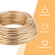 BENECREAT 12 Gauge(2mm) Aluminum Wire 180 Feet(55m) Bendable Metal Sculpting Wire for Bonsai Trees AW-BC0007-2.0mm-26-5
