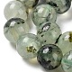 Natural Prehnite Beads Strands G-P322-48-6mm-01-3