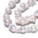 Natural Baroque Pearl Keshi Pearl Beads Strands PEAR-N019-12A-3