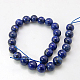 Natural Lapis Lazuli Beads Strands G-G087-18mm-2