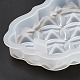 Moules en silicone pendentif motif fleur en relief diy DIY-G079-01B-5