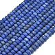 Окрашенные природные лазурит бисер пряди G-P575-A46-8x5mm-02-2