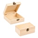 Caja plegable de madera de pino olycraft CON-OC0001-22-1