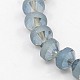 Chapelets de perles en verre électroplaqué X-EGLA-J037-B-F011-1
