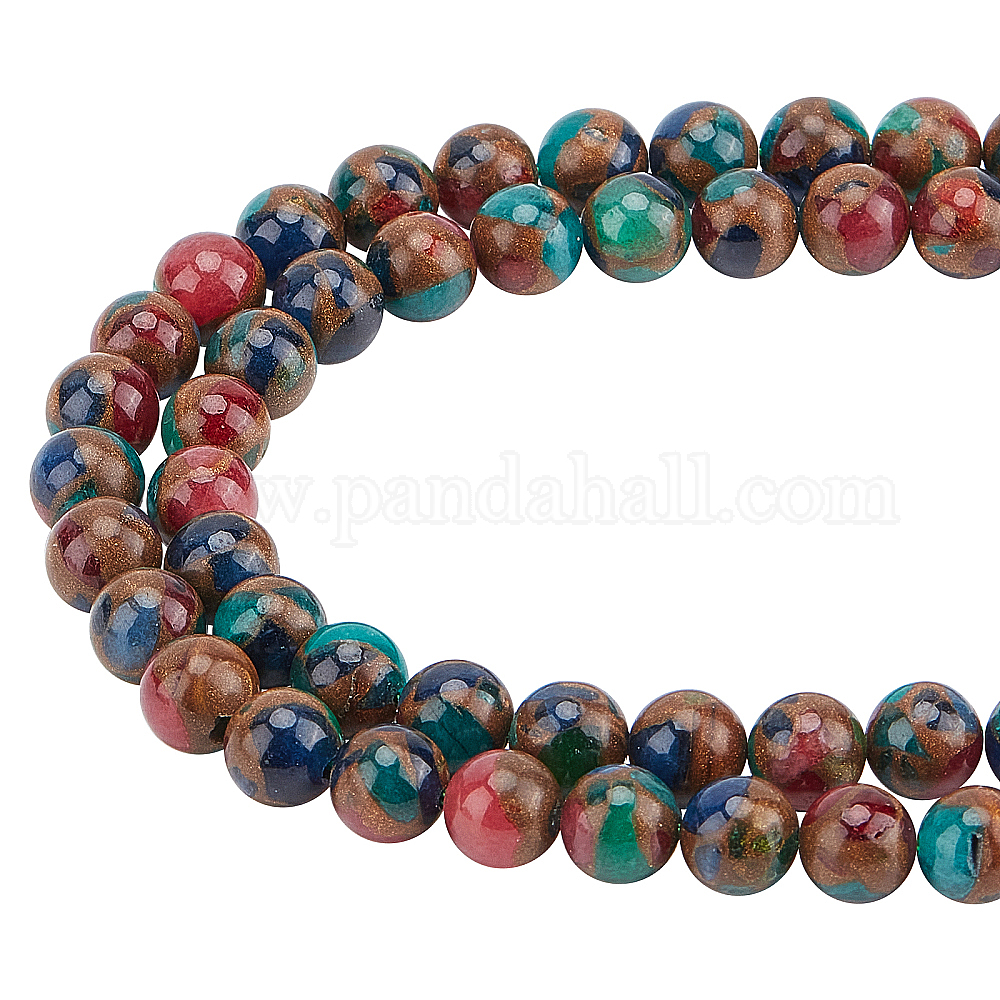 Wholesale SUNNYCLUE 1 Box 4548Pcs Natural Stone Beads 8mm Gemstone