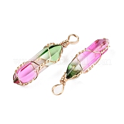 Подвески lampwork GLAA-T023-07L