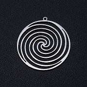 Не тускнеющие филигранные подвески из нержавеющей стали 201 STAS-T049-T694-1