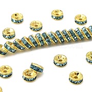 Латунные бусины разделители для поставки стразов RB-A014-Z6mm-03G