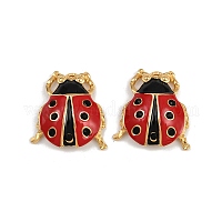 Подвески из нержавеющей стали 304 с эмалью&nbsp;STAS-P410-39B-G