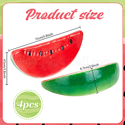 Schaum-Imitat-Wassermelonen-Displaydekorationen&nbsp;LS-AJEW-WH0752-140