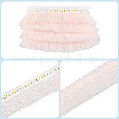 5 Yards Polyester-Spitzenband&nbsp;SRIB-GF0001-74A
