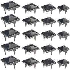 200 pièce de 4 styles de rivets à goujons en fer&nbsp;IFIN-GF0001-54B