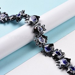 Фарфоровые бусины ручной работы&nbsp;X1-PORC-G002-54B