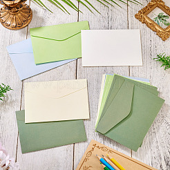 25 шт. 5-х цветные бумажные конверты&nbsp;AJEW-TA0002-41