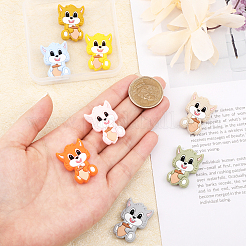 8шт 8 цвета силиконовые бусины SIL-CA0001-92