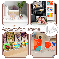 Акриловые подставки для карточных блоков ODIS-WH0106-13B